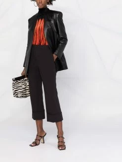 Dsquared2 pantalon court à ourlet retroussé