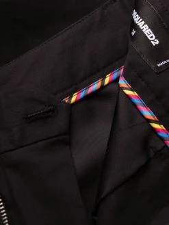 Prix Favorable Dsquared2 Pantalon court à ourlet retroussé pantalons raccourcis femme 16 Dsquared2 pantalon court à ourlet retroussé