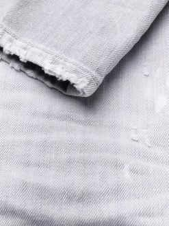 Dsquared2 jean court à taille haute