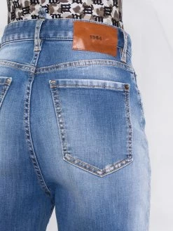 Dsquared2 jean ample à effet délavé