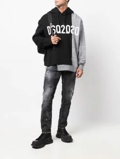 Dsquared2 hoodie à logo imprimé