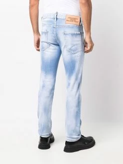 Dsquared2 jean slim à effet délavé