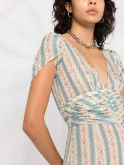 Dsquared2 robe évasée à fleurs