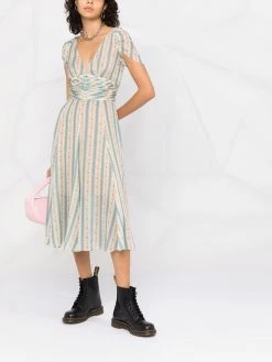 Dsquared2 robe évasée à fleurs