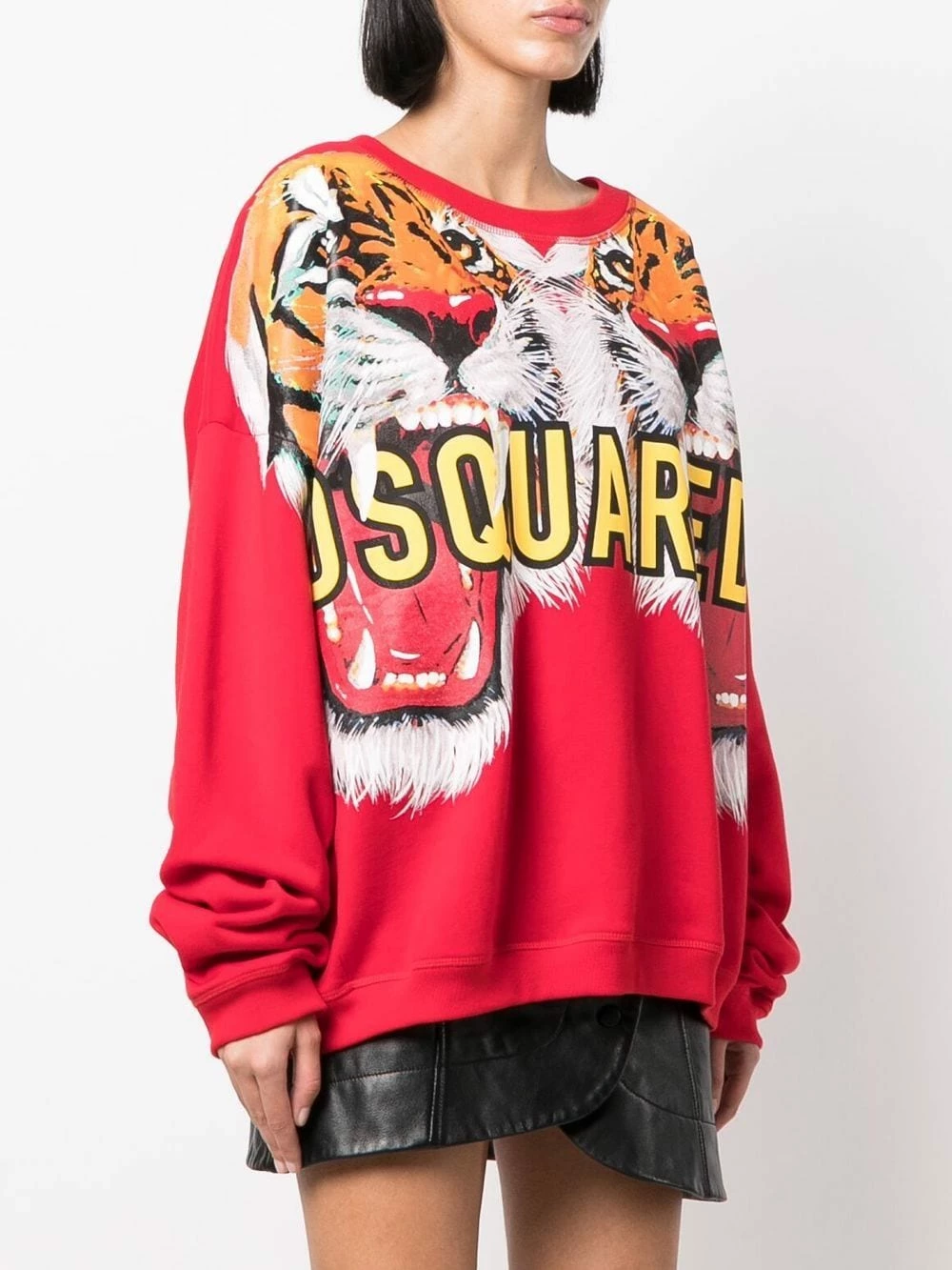 Marchandise de première qualité Dsquared2 Sweat à imprimé tigre sweats femme 5 Dsquared2 sweat à imprimé tigre