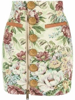 Dsquared2 minijupe à fleurs en jacquard