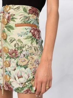 Dsquared2 minijupe à fleurs en jacquard