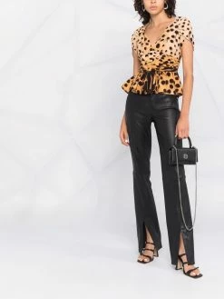 Dsquared2 blouse imprimée à col v