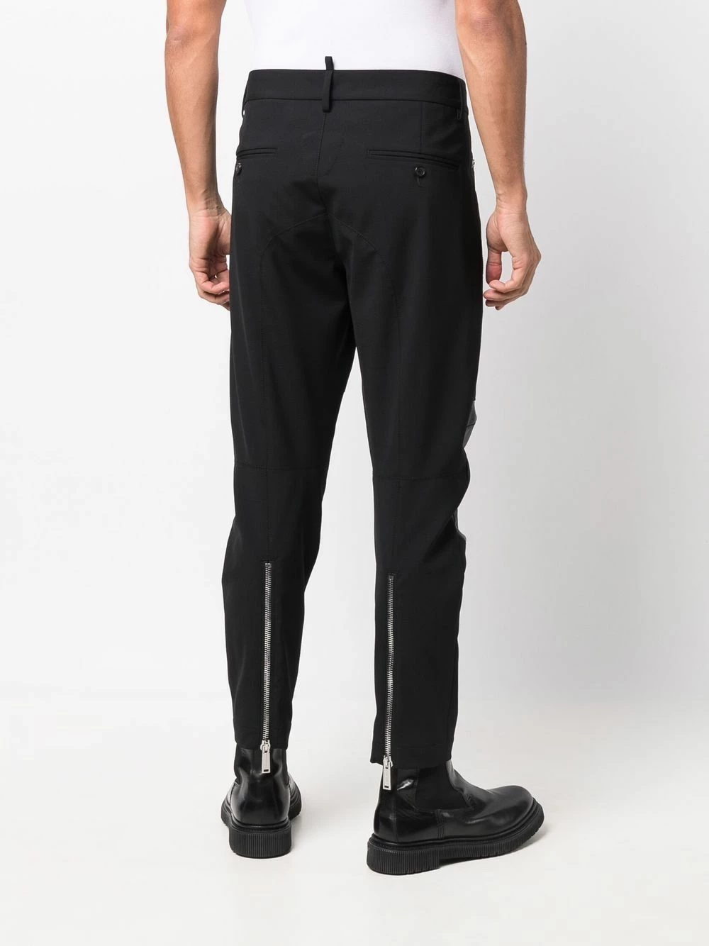 Dsquared2 Pantalon skinny à détails de zips Qualité garantie 100% pantalons skinny homme 6 Dsquared2 pantalon skinny à détails de zips