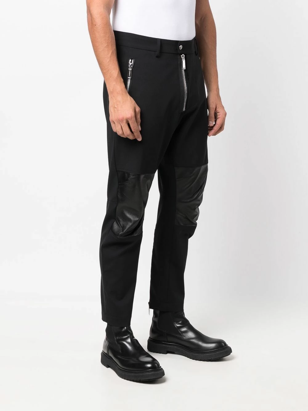 Dsquared2 Pantalon skinny à détails de zips Qualité garantie 100% pantalons skinny homme 5 Dsquared2 pantalon skinny à détails de zips