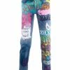 Dsquared2 jean slim à imprimé graffiti