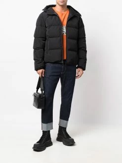 Dsquared2 jean court à taille mi-haute