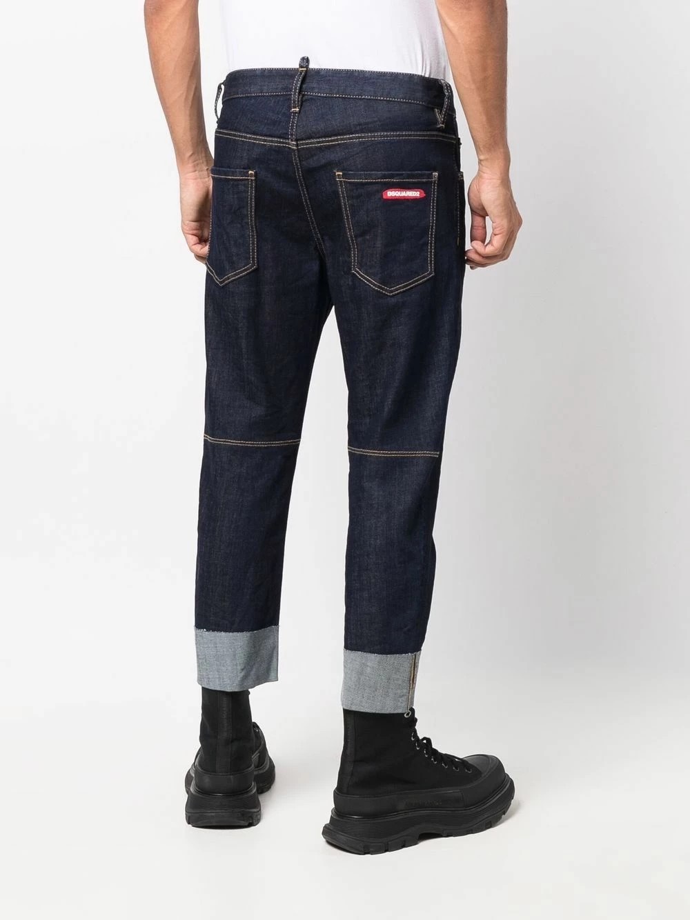 Dsquared2 Prix Malin Jean court à taille mi haute jeans courts homme 6 Dsquared2 jean court à taille mi-haute