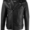 Dsquared2 veste de moto en cuir