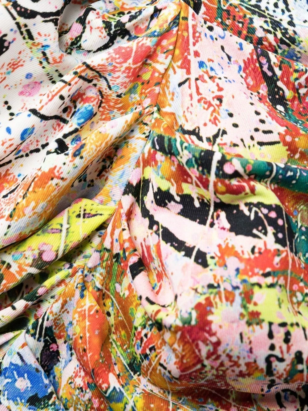 Dsquared2 Robe à imprimé abstrait Soldes robes de jour femme 9 Dsquared2 robe à imprimé abstrait