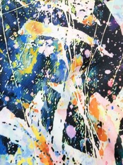 Dsquared2 Robe à imprimé abstrait Soldes robes de jour femme 17 Dsquared2 robe à imprimé abstrait