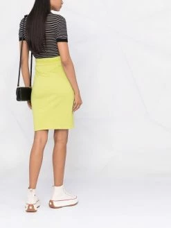 Dsquared2 jupe mi-longue à patch logo