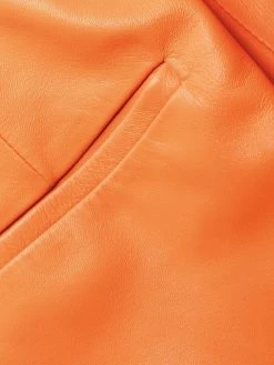 Dsquared2 pantalon court en cuir