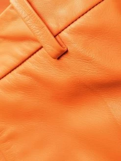 Dsquared2 pantalon court en cuir