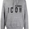 Prix Accessible Dsquared2 Hoodie à logo imprimé hoodies homme 2 Dsquared2 hoodie à logo imprimé