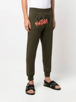 Dsquared2 pantalon de jogging à logo imprimé