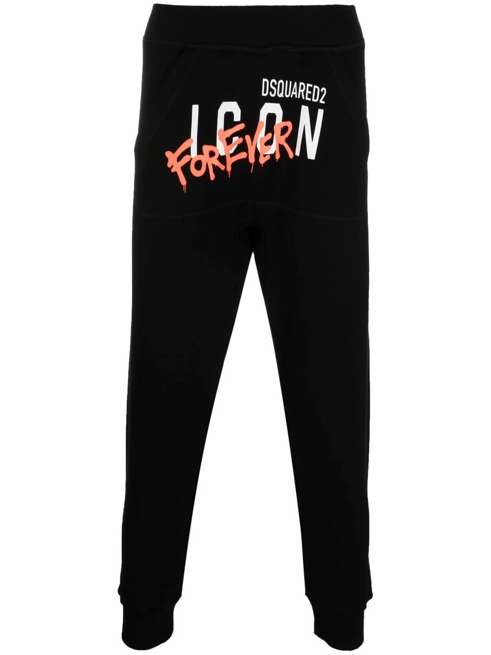 Dsquared2 Prix De Lancement Pantalon de jogging à imprimé graffiti pantalons de survêtement homme 3 Dsquared2 pantalon de jogging à imprimé graffiti