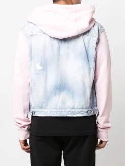 Prix d’Amis Dsquared2 Veste en jean à design à empiècements vestes à capuche homme 10 Dsquared2 veste en jean à design à empiècements