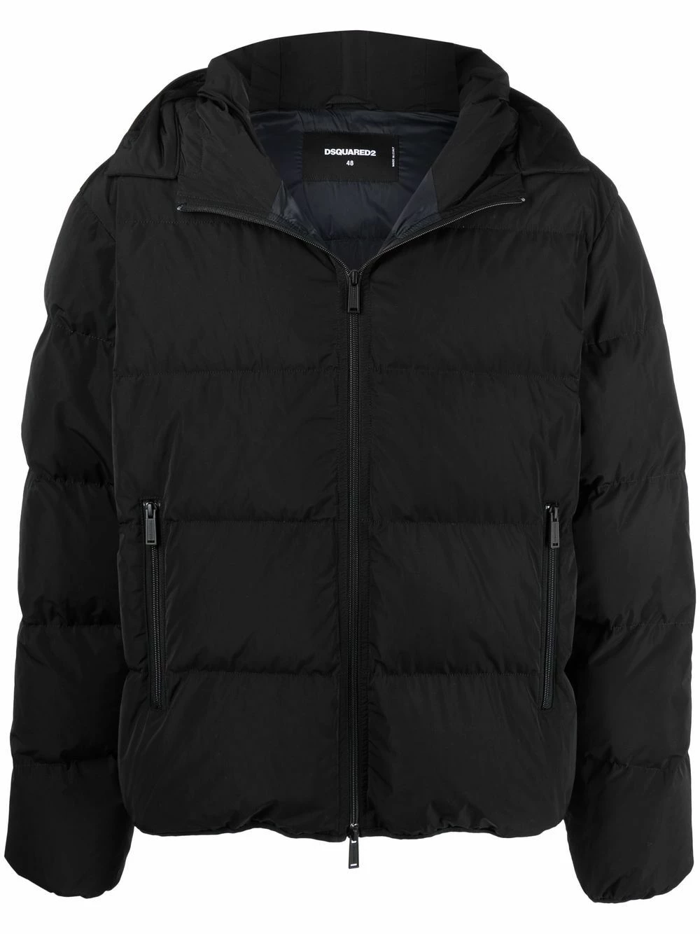Prix Acceptable Dsquared2 Doudoune zippée à capuche coupe-vents & vestes de sport homme 3 Dsquared2 doudoune zippée à capuche