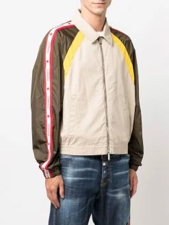 Dsquared2 veste bomber à bande logo