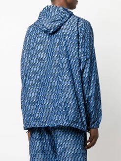 Dsquared2 veste bomber zippée à imprimé graphique