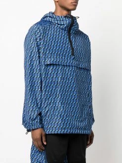 Dsquared2 veste bomber zippée à imprimé graphique