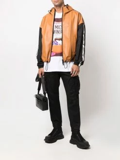 Dsquared2 veste à capuche à bande logo