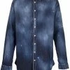 Dsquared2 chemise en jean à logo imprimé