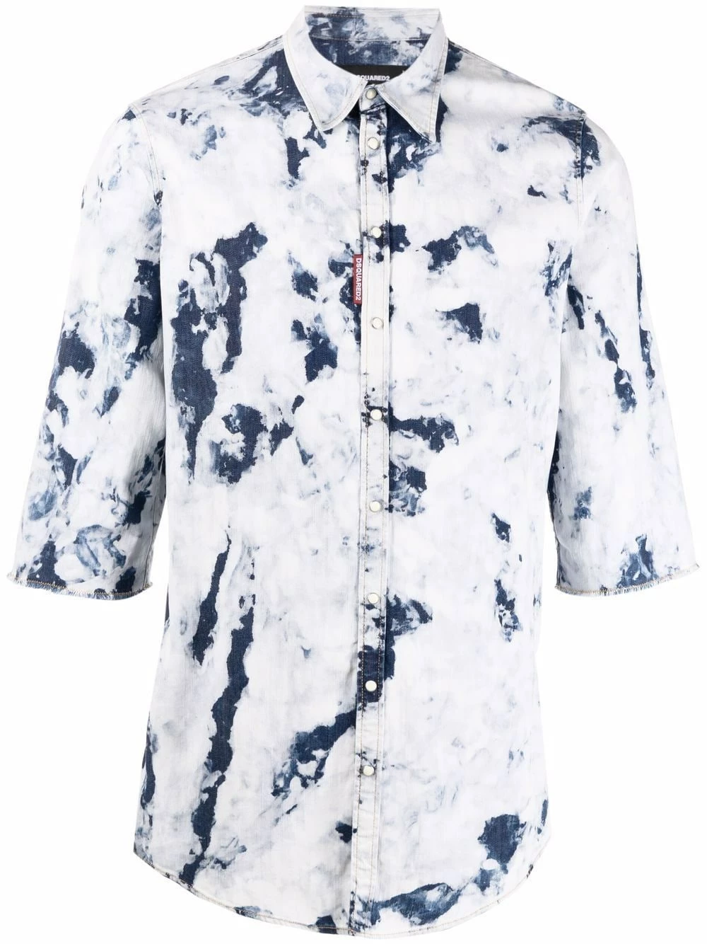 Dsquared2 Prix Légers Chemise à effet délavé chemises homme 3 Dsquared2 chemise à effet délavé