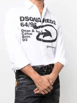 Dsquared2 chemise à logo imprimé
