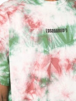 Dsquared2 t-shirt à imprimé tie dye