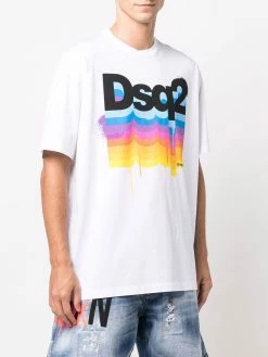 Dsquared2 t-shirt à logo imprimé