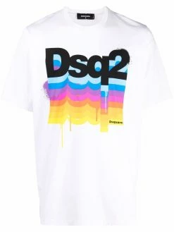 Dsquared2 t-shirt à logo imprimé