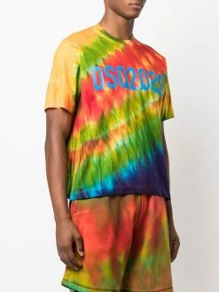 Dsquared2 T shirt à imprimé tie dye Petit Prix t-shirts homme 9 Dsquared2 t-shirt à imprimé tie dye
