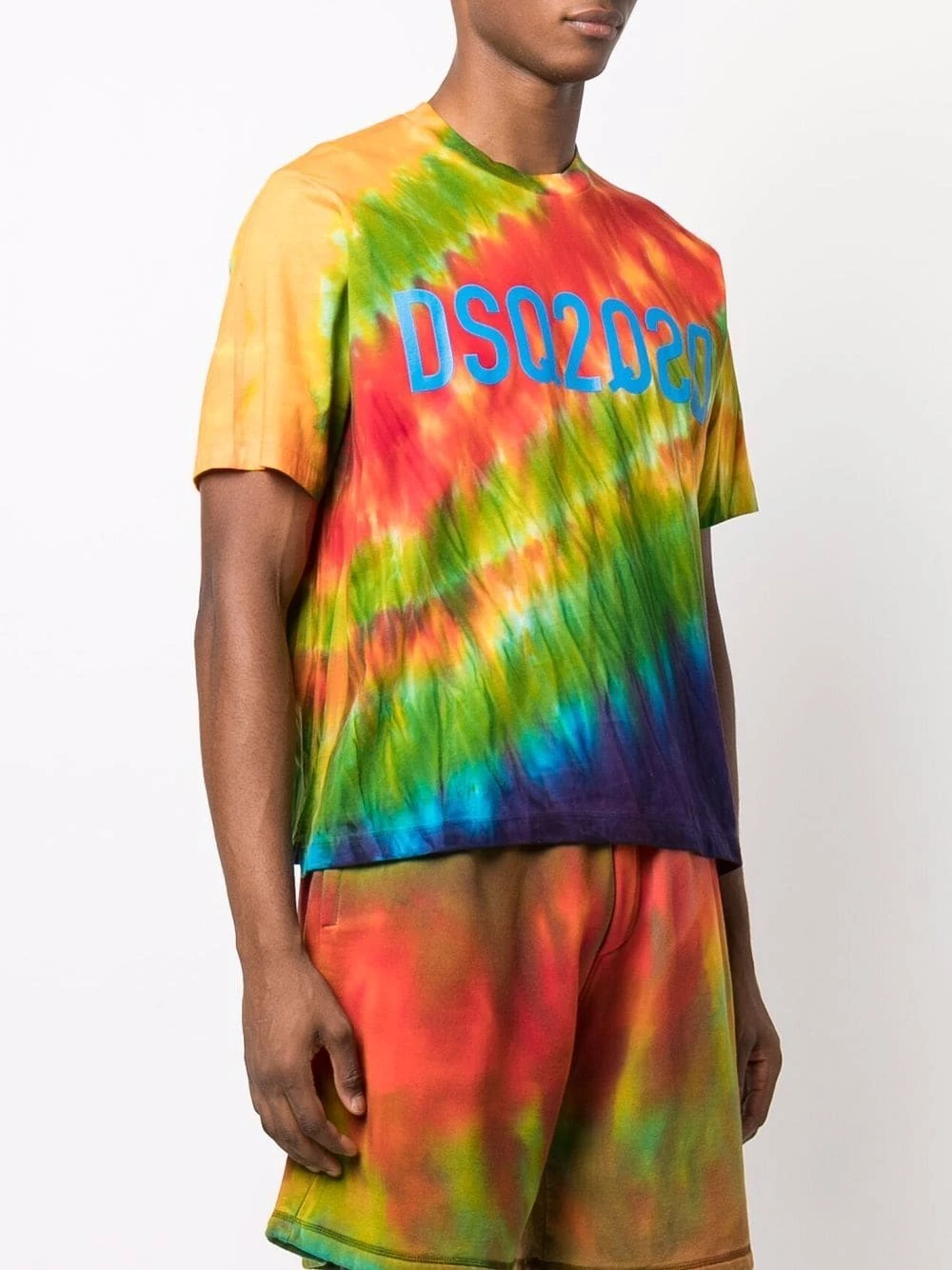Dsquared2 T shirt à imprimé tie dye Petit Prix t-shirts homme 5 Dsquared2 t-shirt à imprimé tie dye