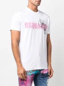 Dsquared2 t-shirt à logo imprimé