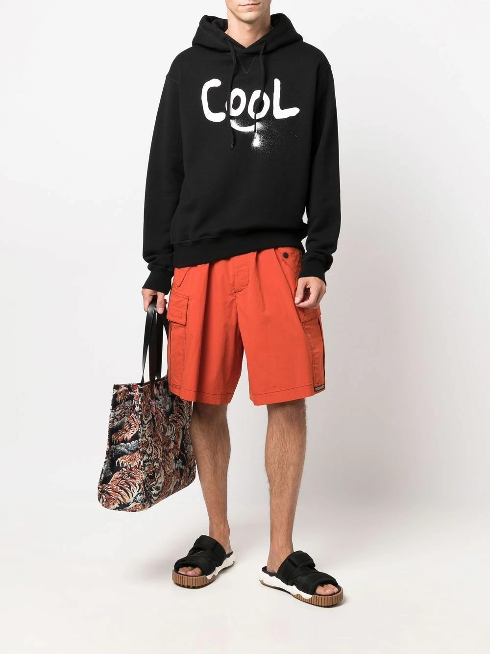 Dsquared2 Prix De Lancement Hoodie à imprimé graphique hoodies homme 4 Dsquared2 hoodie à imprimé graphique