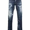 Dsquared2 Jean à effet usé Prix Avantageux jeans slim homme 2 Dsquared2 jean à effet usé