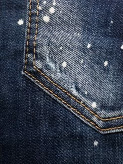 Dsquared2 jean à effet usé