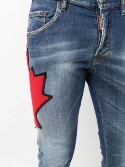 Dsquared2 jean à patch logo