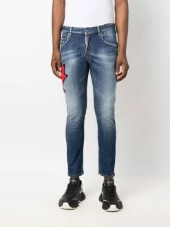 Dsquared2 jean à patch logo