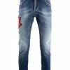 Dsquared2 jean à patch logo