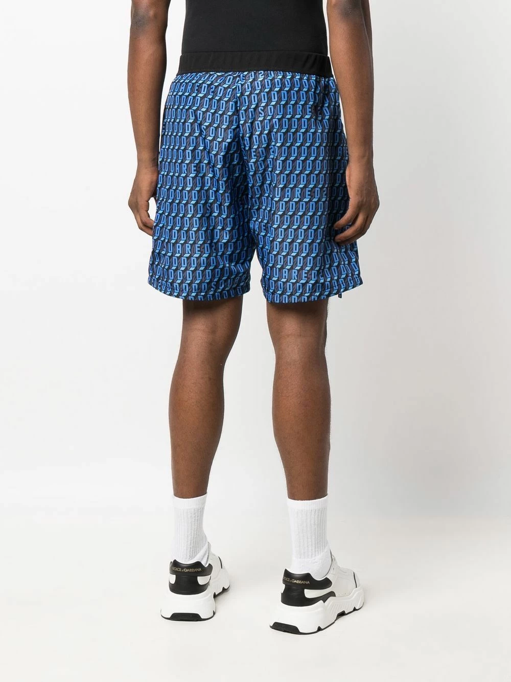 Dsquared2 Short zippé à logo imprimé Bon Rapport Coût-Efficacité bermudas homme 6 Dsquared2 short zippé à logo imprimé