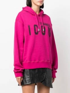 Dsquared2 hoodie à logo imprimé