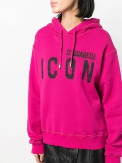 Dsquared2 hoodie à logo imprimé